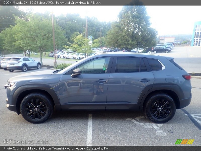 Polymetal Gray Metallic / Black 2024 Mazda CX-50 S Select AWD