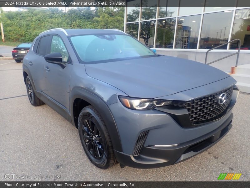 Polymetal Gray Metallic / Black 2024 Mazda CX-50 S Select AWD