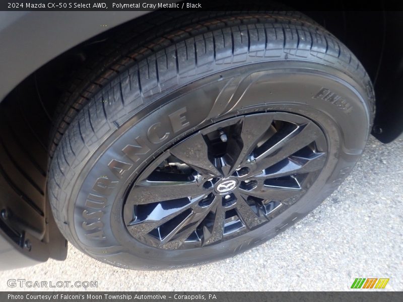 Polymetal Gray Metallic / Black 2024 Mazda CX-50 S Select AWD