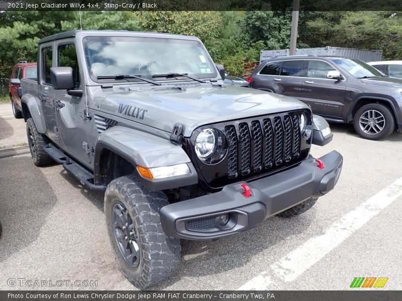 Sting-Gray / Black 2021 Jeep Gladiator Willys 4x4