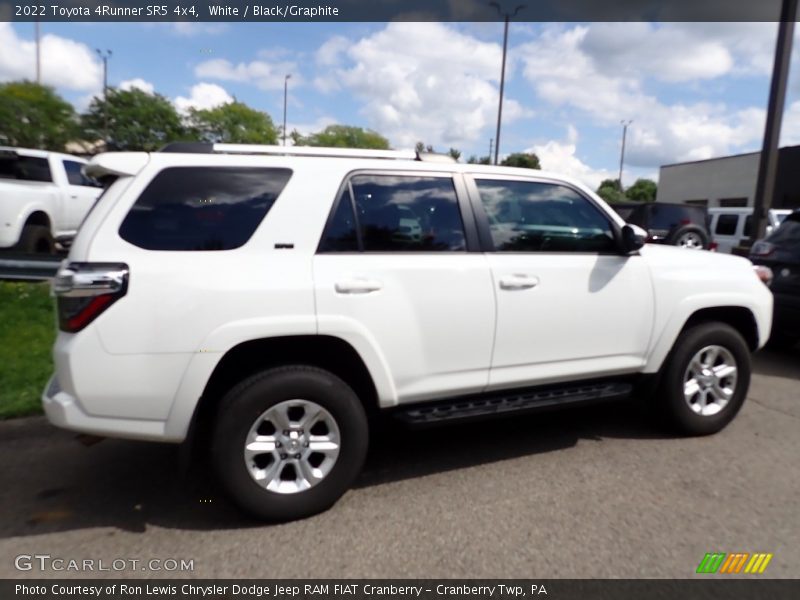 White / Black/Graphite 2022 Toyota 4Runner SR5 4x4