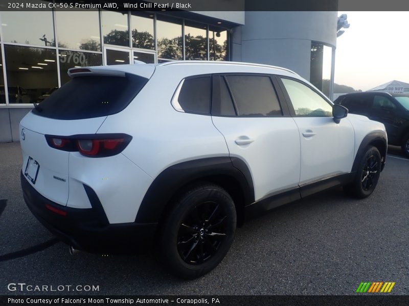 Wind Chill Pearl / Black 2024 Mazda CX-50 S Premium AWD