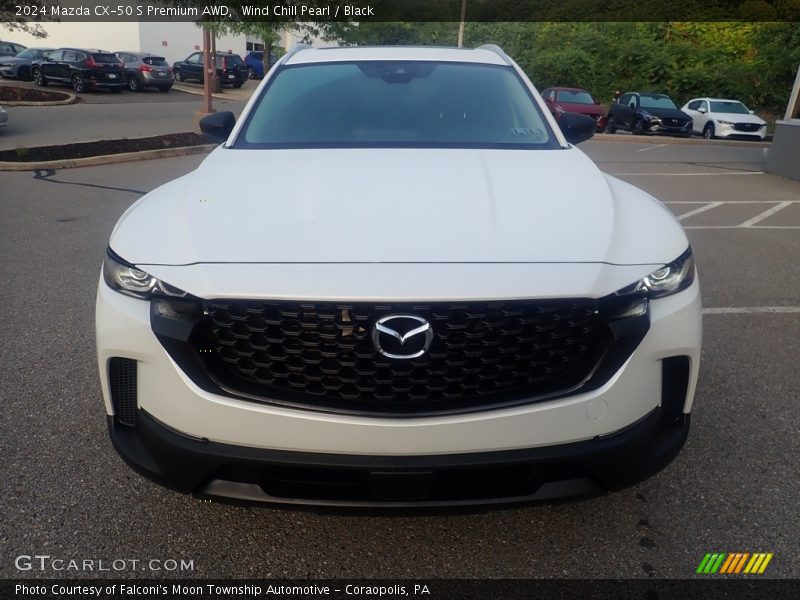 Wind Chill Pearl / Black 2024 Mazda CX-50 S Premium AWD