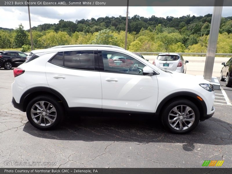 Summit White / Ebony 2023 Buick Encore GX Essence AWD