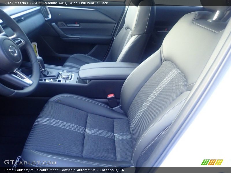 Wind Chill Pearl / Black 2024 Mazda CX-50 S Premium AWD