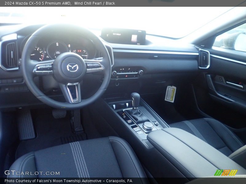 Wind Chill Pearl / Black 2024 Mazda CX-50 S Premium AWD