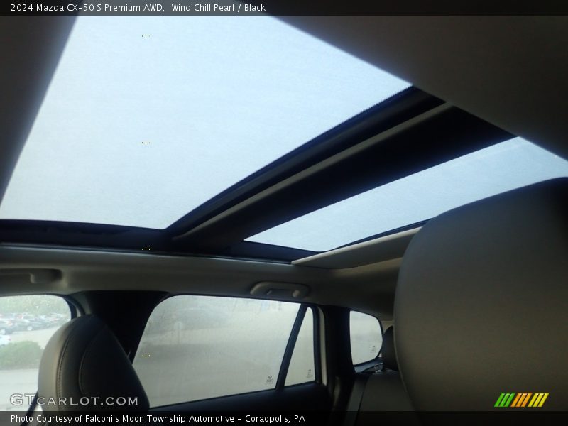 Wind Chill Pearl / Black 2024 Mazda CX-50 S Premium AWD