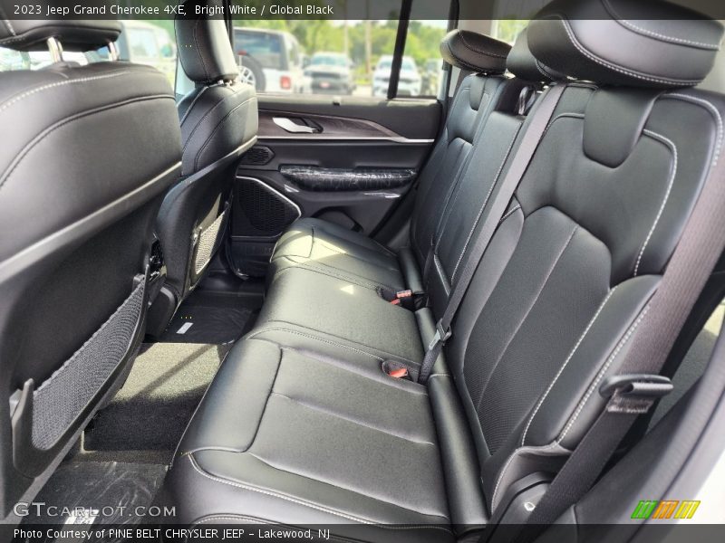 Rear Seat of 2023 Grand Cherokee 4XE