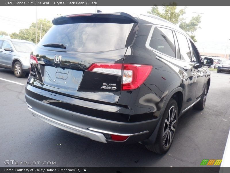  2020 Pilot Elite AWD Crystal Black Pearl