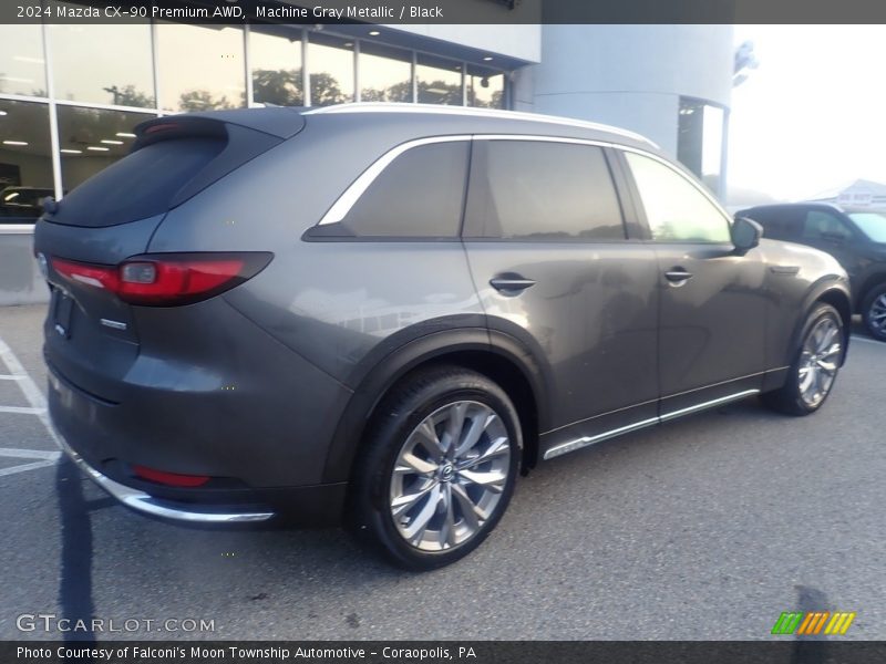 Machine Gray Metallic / Black 2024 Mazda CX-90 Premium AWD