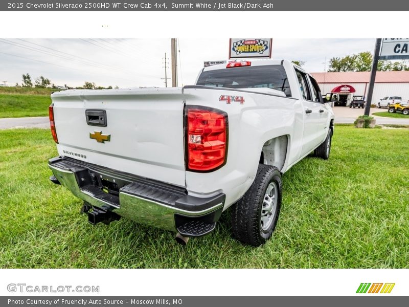 Summit White / Jet Black/Dark Ash 2015 Chevrolet Silverado 2500HD WT Crew Cab 4x4