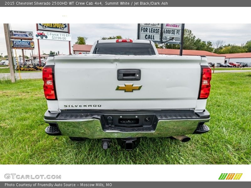 Summit White / Jet Black/Dark Ash 2015 Chevrolet Silverado 2500HD WT Crew Cab 4x4