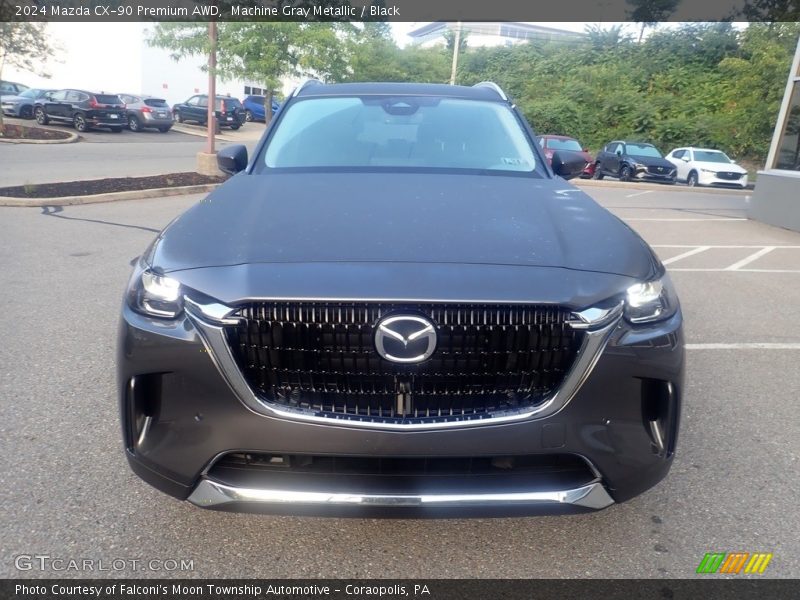 Machine Gray Metallic / Black 2024 Mazda CX-90 Premium AWD