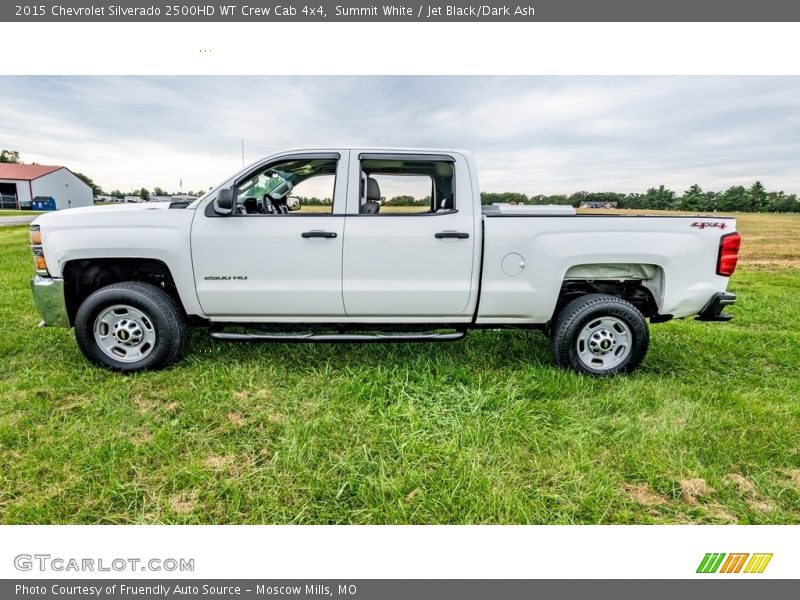 Summit White / Jet Black/Dark Ash 2015 Chevrolet Silverado 2500HD WT Crew Cab 4x4