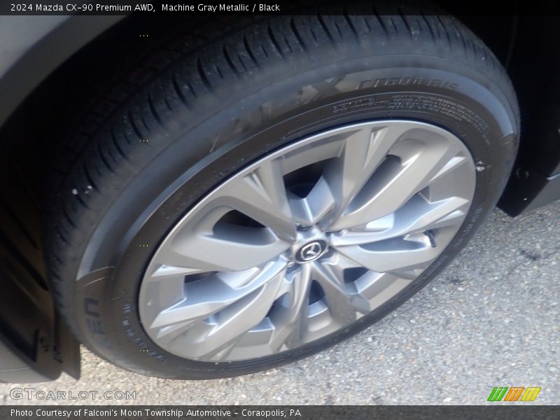 Machine Gray Metallic / Black 2024 Mazda CX-90 Premium AWD