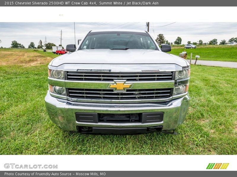 Summit White / Jet Black/Dark Ash 2015 Chevrolet Silverado 2500HD WT Crew Cab 4x4