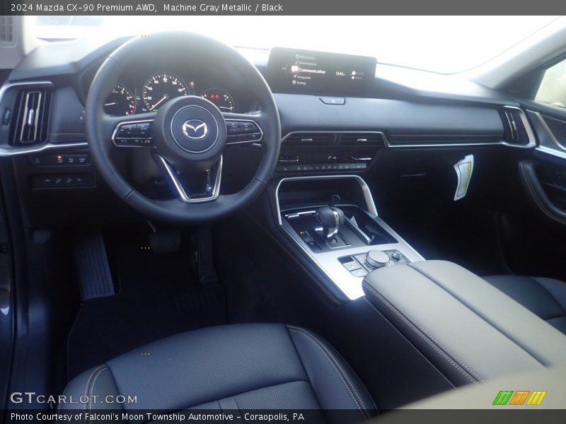 Machine Gray Metallic / Black 2024 Mazda CX-90 Premium AWD