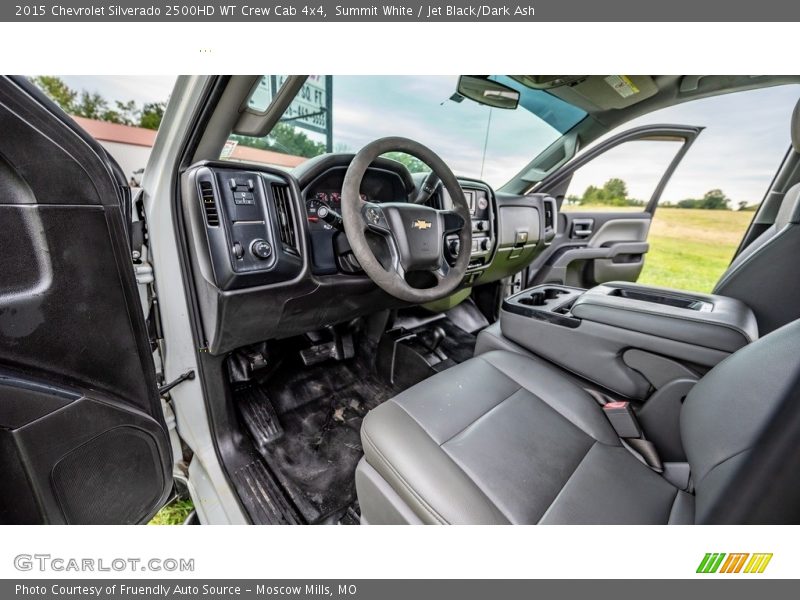 Summit White / Jet Black/Dark Ash 2015 Chevrolet Silverado 2500HD WT Crew Cab 4x4
