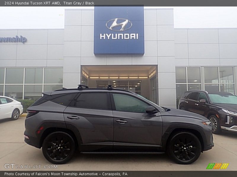 Titan Gray / Black 2024 Hyundai Tucson XRT AWD