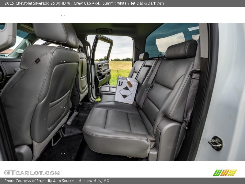 Summit White / Jet Black/Dark Ash 2015 Chevrolet Silverado 2500HD WT Crew Cab 4x4