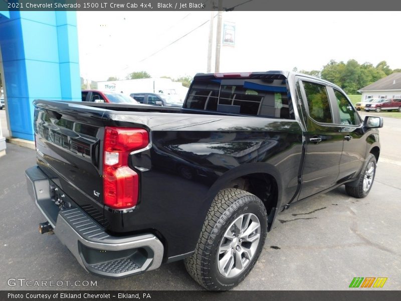 Black / Jet Black 2021 Chevrolet Silverado 1500 LT Crew Cab 4x4