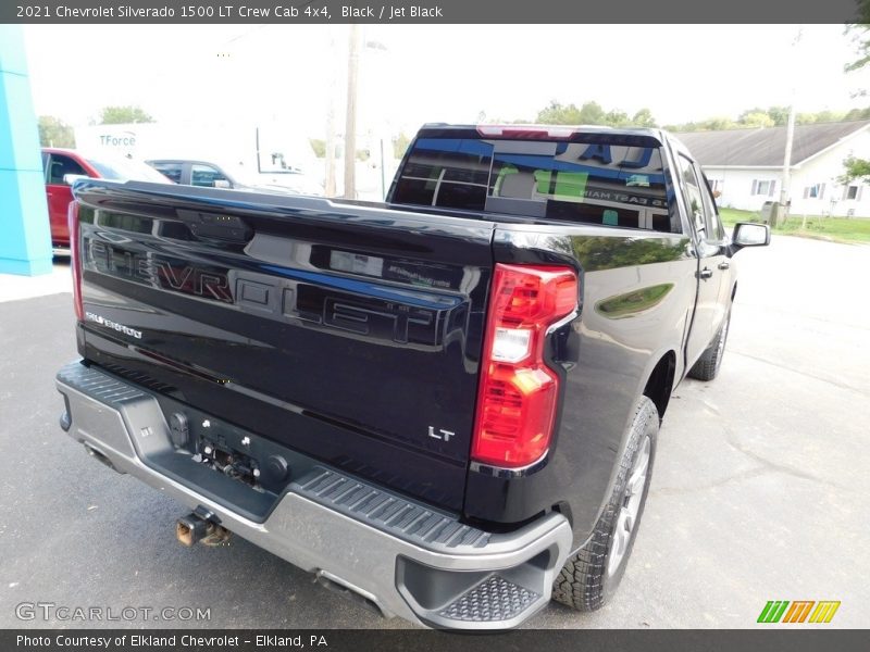 Black / Jet Black 2021 Chevrolet Silverado 1500 LT Crew Cab 4x4