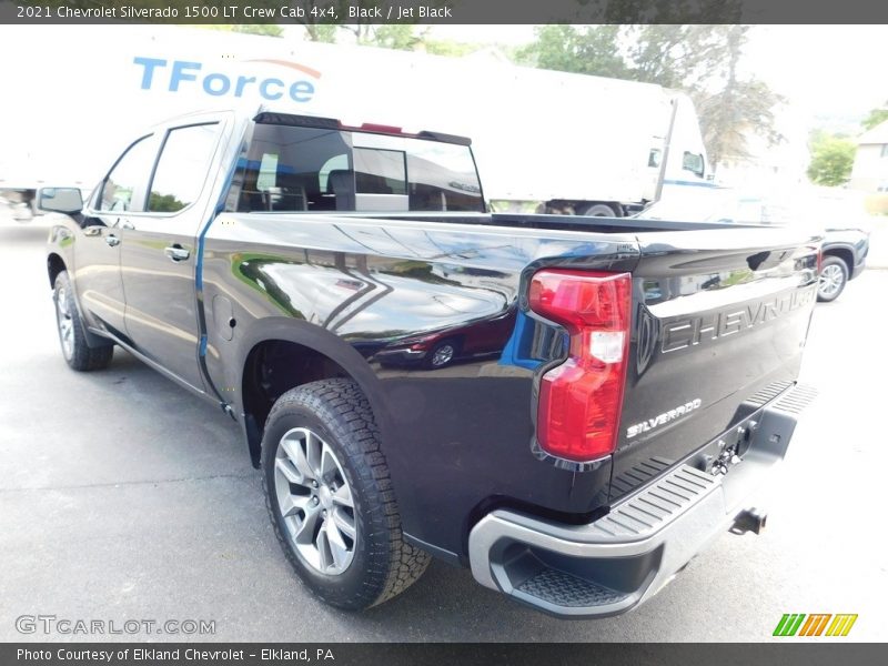 Black / Jet Black 2021 Chevrolet Silverado 1500 LT Crew Cab 4x4