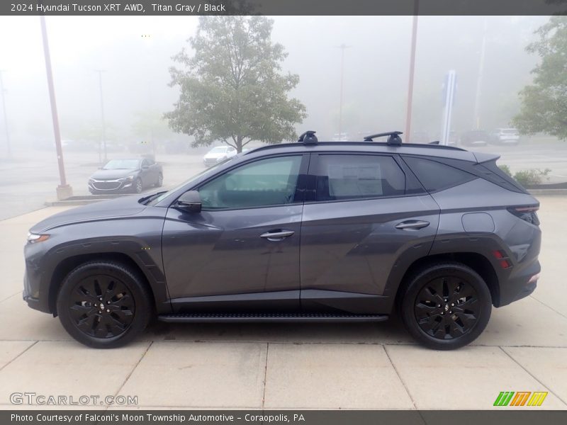 Titan Gray / Black 2024 Hyundai Tucson XRT AWD