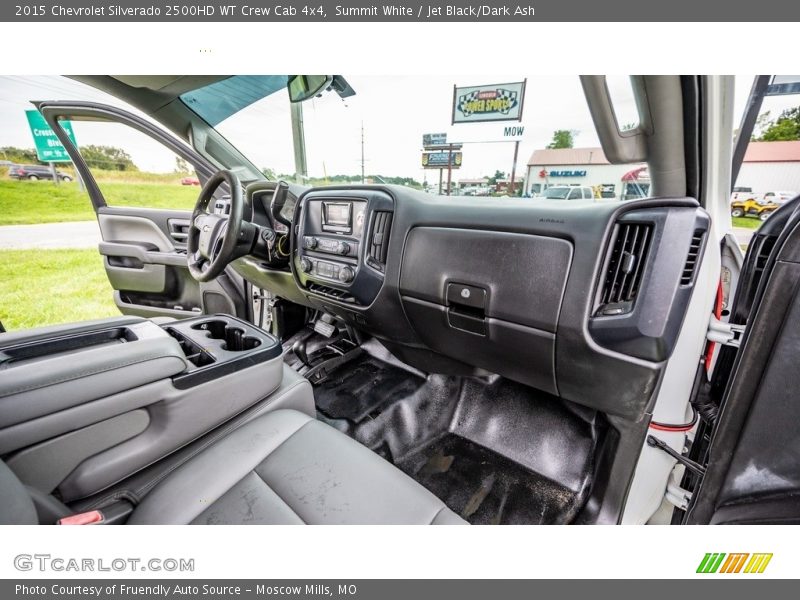 Summit White / Jet Black/Dark Ash 2015 Chevrolet Silverado 2500HD WT Crew Cab 4x4