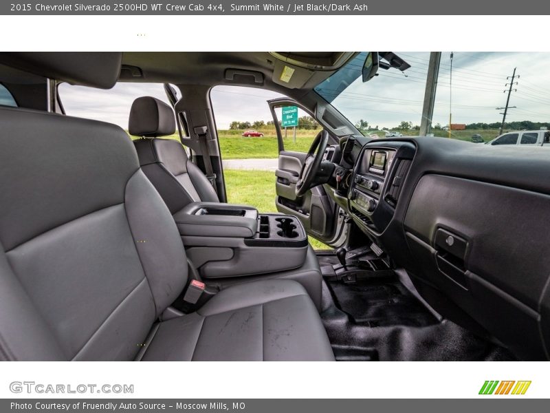 Summit White / Jet Black/Dark Ash 2015 Chevrolet Silverado 2500HD WT Crew Cab 4x4
