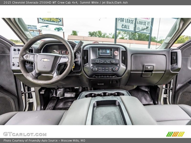 Summit White / Jet Black/Dark Ash 2015 Chevrolet Silverado 2500HD WT Crew Cab 4x4