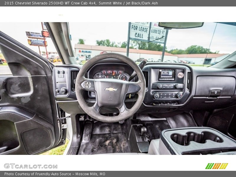 Summit White / Jet Black/Dark Ash 2015 Chevrolet Silverado 2500HD WT Crew Cab 4x4