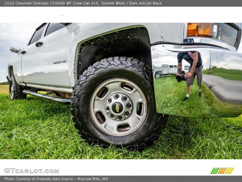 Summit White / Dark Ash/Jet Black 2016 Chevrolet Silverado 2500HD WT Crew Cab 4x4