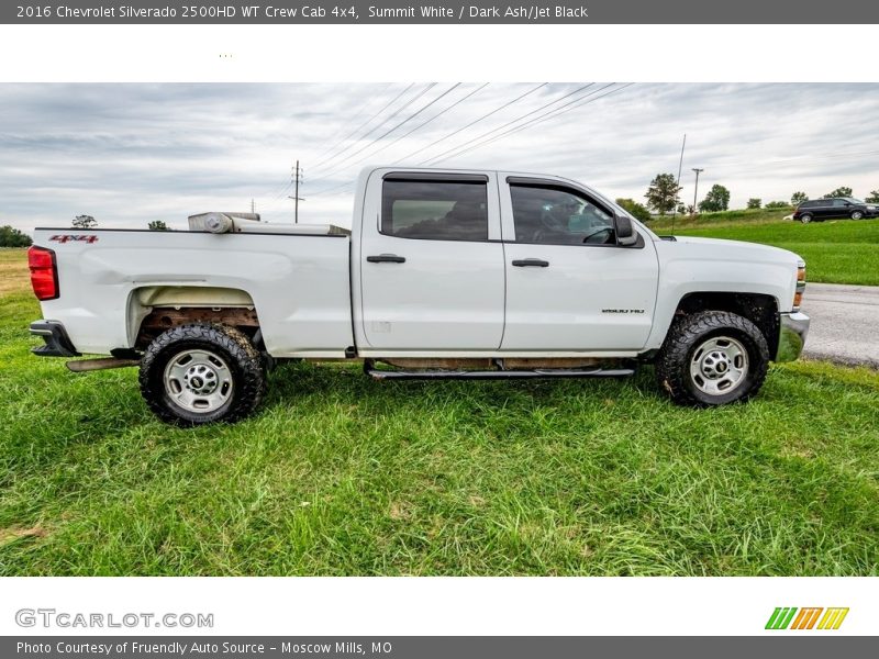 Summit White / Dark Ash/Jet Black 2016 Chevrolet Silverado 2500HD WT Crew Cab 4x4