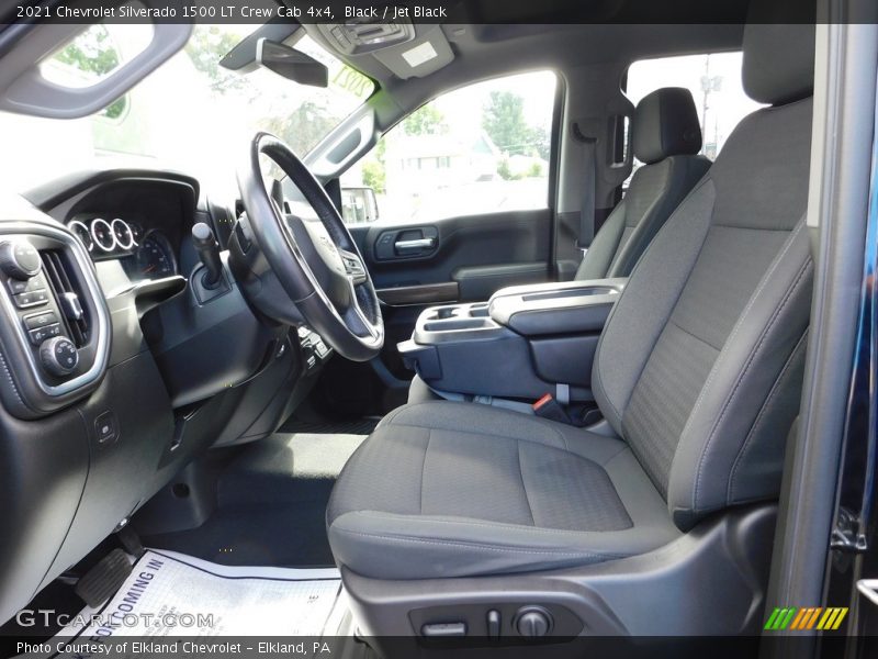 Front Seat of 2021 Silverado 1500 LT Crew Cab 4x4