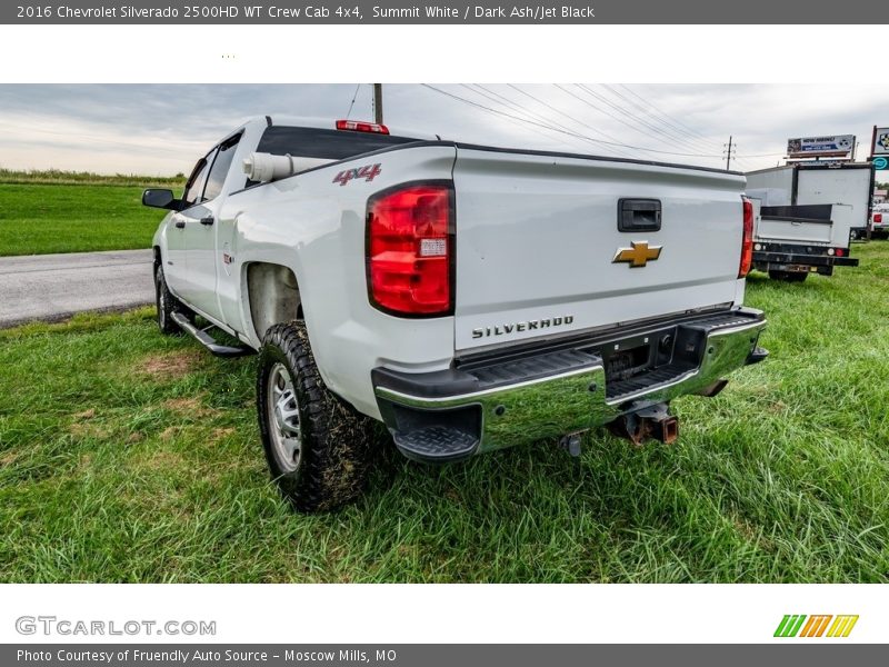 Summit White / Dark Ash/Jet Black 2016 Chevrolet Silverado 2500HD WT Crew Cab 4x4