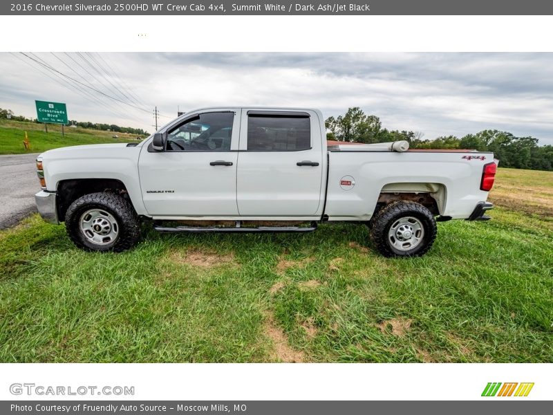 Summit White / Dark Ash/Jet Black 2016 Chevrolet Silverado 2500HD WT Crew Cab 4x4