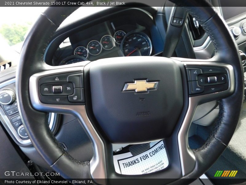  2021 Silverado 1500 LT Crew Cab 4x4 Steering Wheel