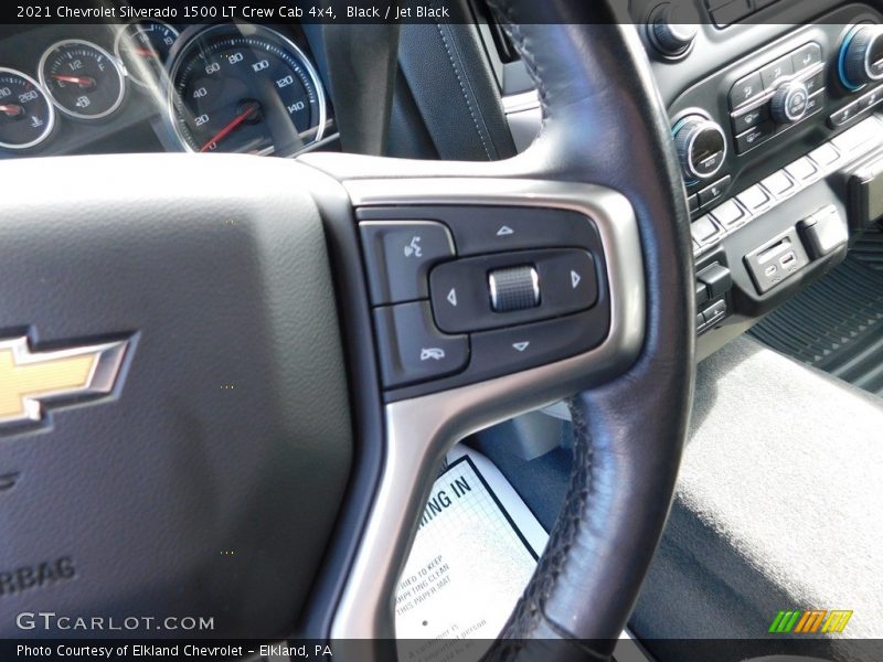  2021 Silverado 1500 LT Crew Cab 4x4 Steering Wheel