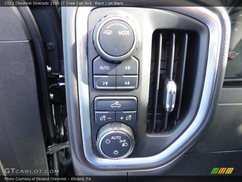 Black / Jet Black 2021 Chevrolet Silverado 1500 LT Crew Cab 4x4