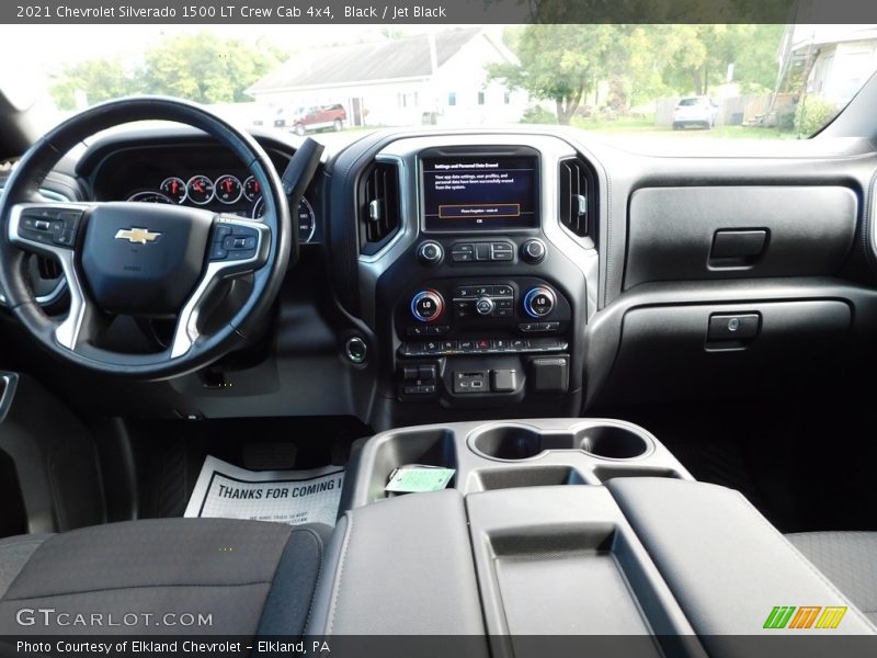 Dashboard of 2021 Silverado 1500 LT Crew Cab 4x4
