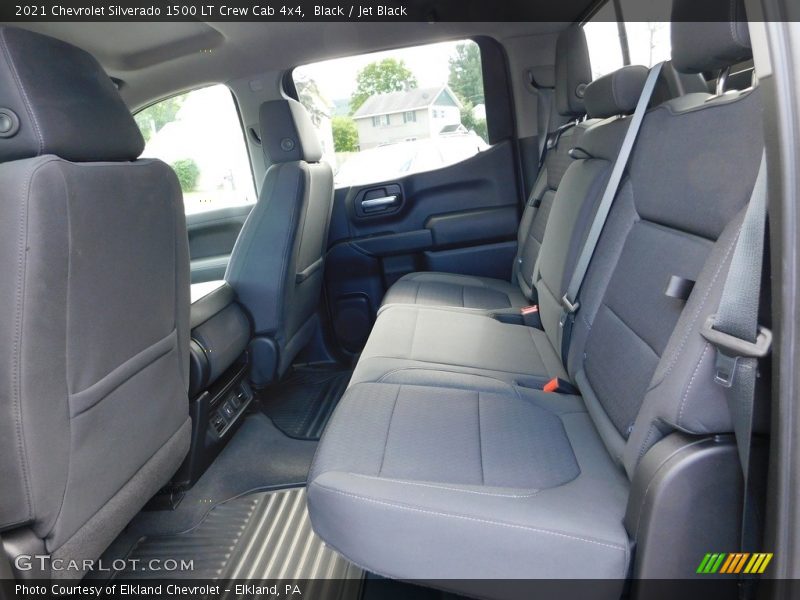 Rear Seat of 2021 Silverado 1500 LT Crew Cab 4x4