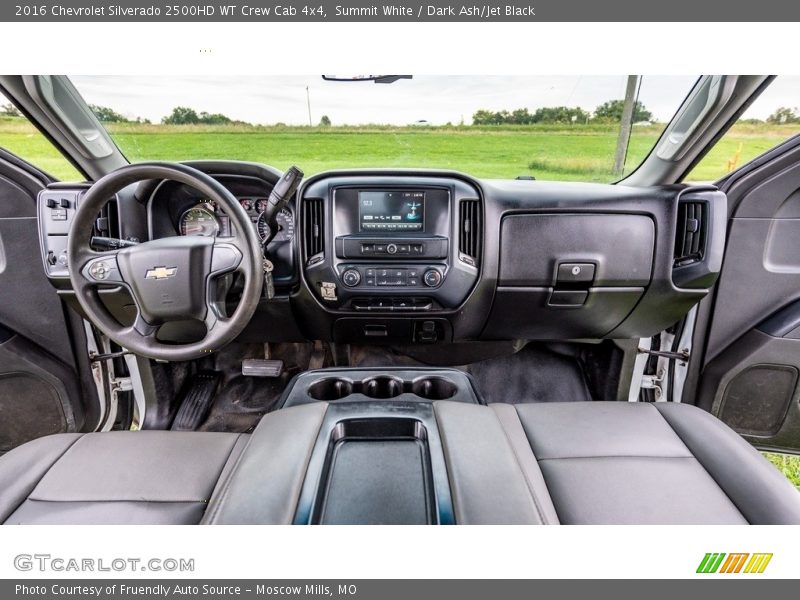 Summit White / Dark Ash/Jet Black 2016 Chevrolet Silverado 2500HD WT Crew Cab 4x4