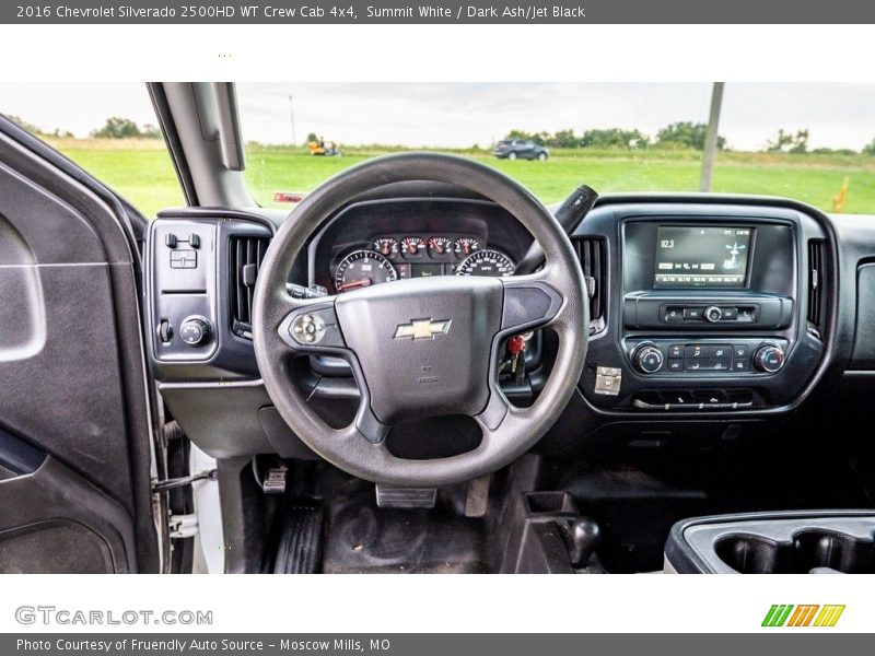 Summit White / Dark Ash/Jet Black 2016 Chevrolet Silverado 2500HD WT Crew Cab 4x4