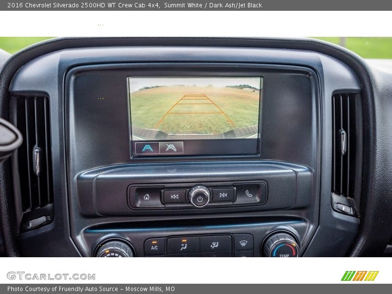 Summit White / Dark Ash/Jet Black 2016 Chevrolet Silverado 2500HD WT Crew Cab 4x4