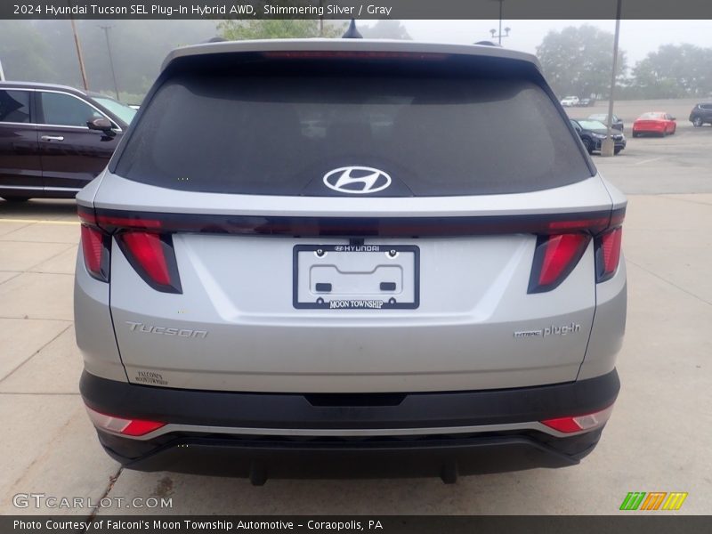 Shimmering Silver / Gray 2024 Hyundai Tucson SEL Plug-In Hybrid AWD