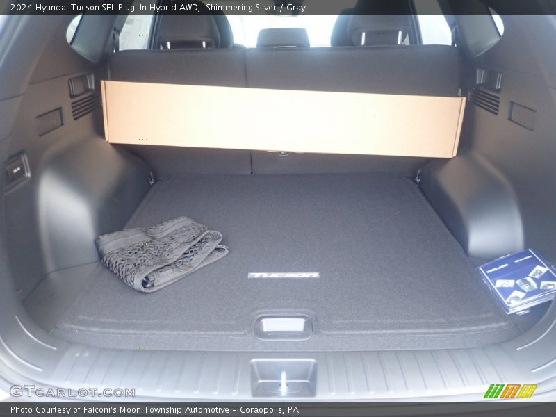 Shimmering Silver / Gray 2024 Hyundai Tucson SEL Plug-In Hybrid AWD