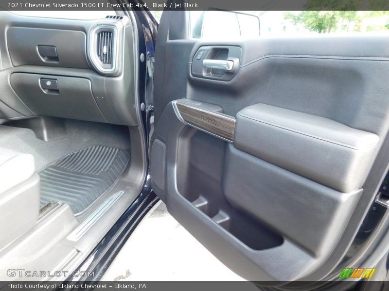 Black / Jet Black 2021 Chevrolet Silverado 1500 LT Crew Cab 4x4