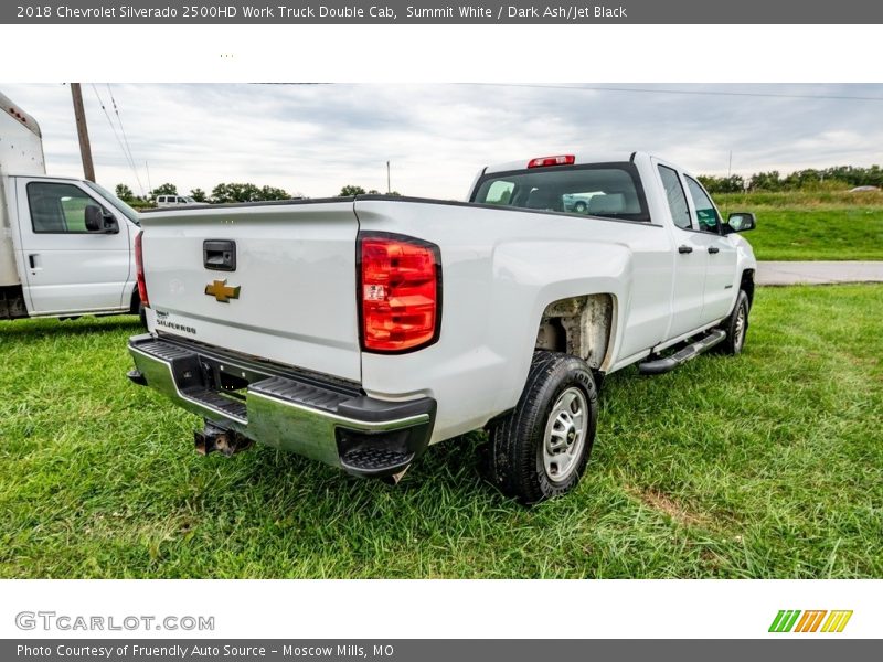 Summit White / Dark Ash/Jet Black 2018 Chevrolet Silverado 2500HD Work Truck Double Cab