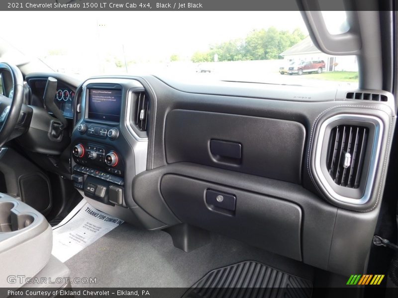 Black / Jet Black 2021 Chevrolet Silverado 1500 LT Crew Cab 4x4